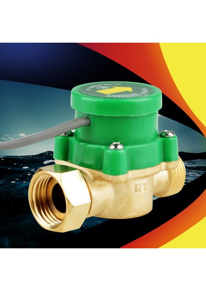 Adet HT-120 AC220V 0.5A G1/2"-1/2" Dişli Su Pompası Akış Sensörü Anahtarı (Yurt Dışından)