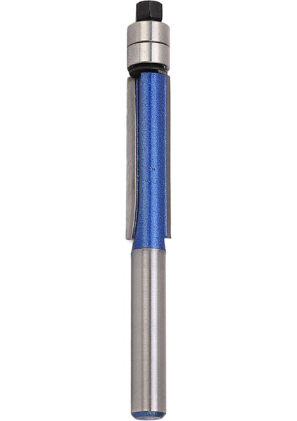 1/4 Inç Shank Flush Trim Freze Uçları Çimentolu Karbür Çift Rulmanlı Düzeltici Yumuşak ve Sert Ağaç Işleme Için (Yurt Dışından)