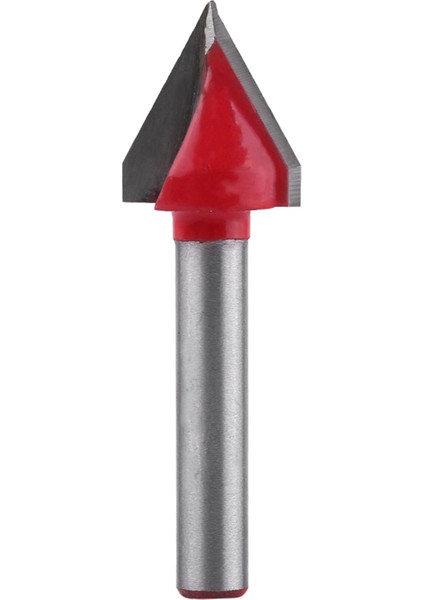 Tungsten Çelik Ağaç Işleme Cnc Freze Ucu Keskinlik Vgroove Kesme Aleti 6mm Şaft (6*16MM*60°) (Yurt Dışından) fiyatları