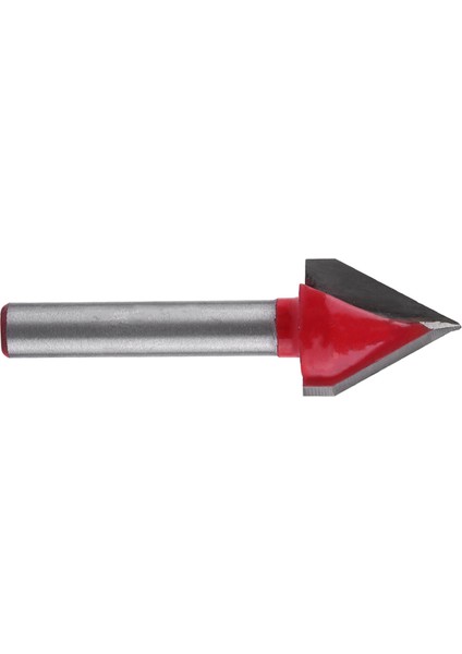 Tungsten Çelik Ağaç Işleme Cnc Freze Ucu Keskinlik Vgroove Kesme Aleti 6mm Şaft (6*16MM*60°) (Yurt Dışından) fırsatları