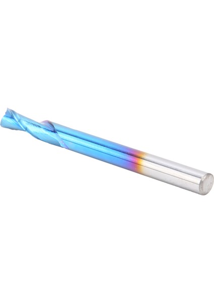 2 Flüt Freze Kesici Mavi Kaplamalı Sol El Tungsten Çelik Donanım 3.175X3.175X8X40 (Yurt Dışından) fiyatları