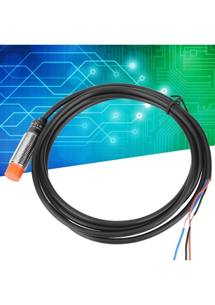 Berm Endüktif Yakınlık Anahtarı 4mm Mesafe Algılama Sensörü DC10~30V 3 Kablolu Pnp Yok (Yurt Dışından)