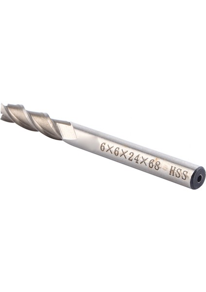 3 Flüt Hss ve Alüminyum Ekstra 6mm Uç Frezeleme Kesici Cnc Ucu Uzatılmış (Yurt Dışından)