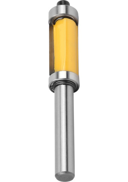 8mm Shank Desenli Düz Kesim Freze Ucu Çift Rulmanlı Ağaç Işleme Frezeleme Kesici Aleti (Yurt Dışından) fırsatları