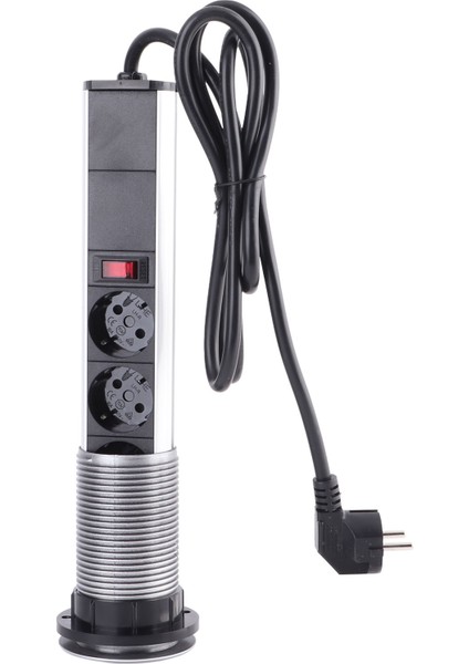 Çekme Pop Up Soket 3 Fiş ve USB Alüminyum Alaşımlı Gömülü Tezgah Üstü Pop Up Priz Soketi AC250V (Yurt Dışından) indirimleri