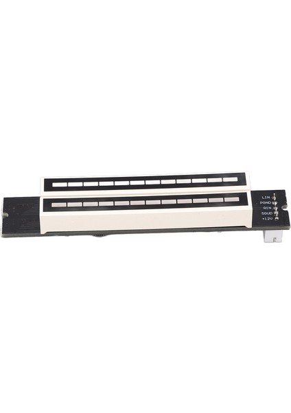 LED Müzik Ses Spektrum Modülü 12 Bit Çift Kanal 7 Yeşil 2 Turuncu 3 Kırmızı Müzik Seviye Göstergesi DC7‑12V (Yurt Dışından)