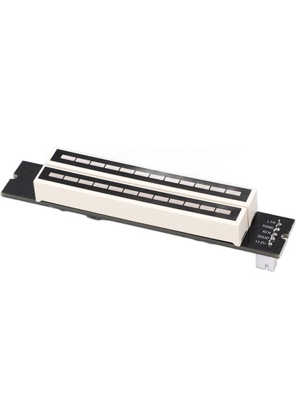 LED Müzik Ses Spektrum Modülü 12 Bit Çift Kanal 7 Yeşil 2 Turuncu 3 Kırmızı Müzik Seviye Göstergesi DC7‑12V (Yurt Dışından) fiyatları