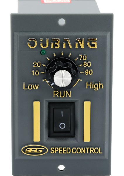 Motor Hız Kontrol Cihazı Ac Kontrol Anahtarı Regülatörü 1 Sıra 6 Pin Cw Ccw Dönüş Aksesuarı 15W (Yurt Dışından)