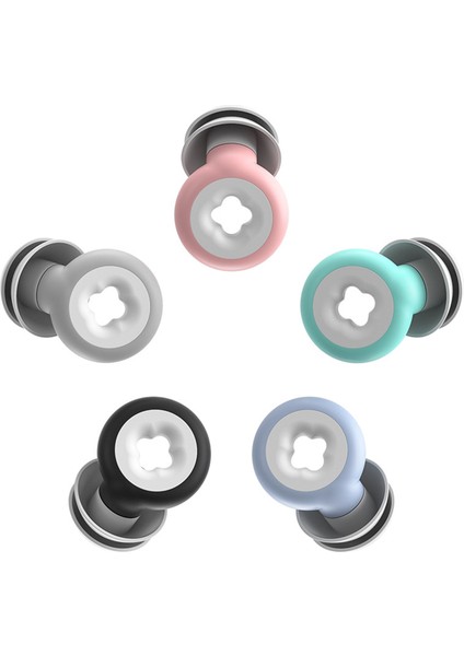 Gürültü Önleyici Kulak Tıkacı Silikon Yeniden Kullanılabilir Taşınabilir Uyku Için Ses Engelleyici Kulak Tıkacı Mavi (Yurt Dışından) indirimleri