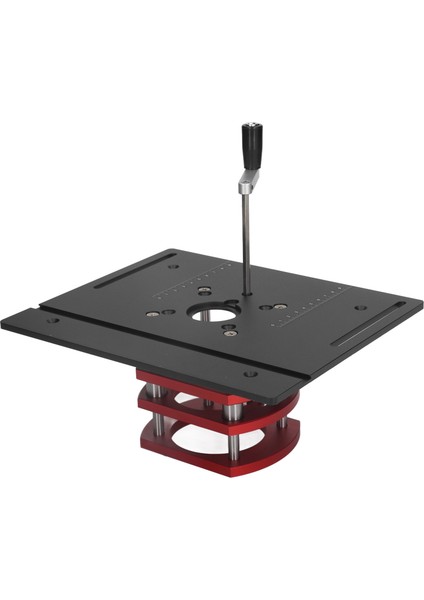 Freze Kaldırma Manuel Kaldırma Freze Kaldırma Sistemi Kiti Freze Masa Testeresi Eklenti Taban Plakası Siyah (Yurt Dışından) indirimleri