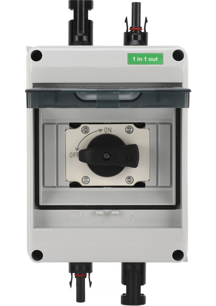 DC1000V 32A Solar Dc Kesme Anahtarı Gümüş Kontaklar Pc 1 Giriş 1 Çıkış Pv Dc Izolasyon Anahtarı Inverter Kombinasyon Kutusu Için (Yurt Dışından)