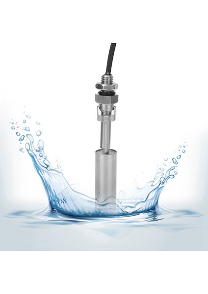 Sıvı Su Seviyesi Şamandıra Sensörü Anahtarı 304 Paslanmaz Çelik 10MM Erkek Diş DC0‑110V (Yurt Dışından) fiyatları