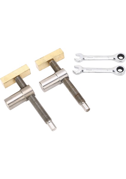 Ahşap Işleme Masaüstü Klips Paslanmaz Çelik Pirinç Blok Tezgah Köpek Kelepçesi Tezgah Hızlı Sabit Klips Çelik Rengi 19MM/7.5IN (Yurt Dışından) modelleri