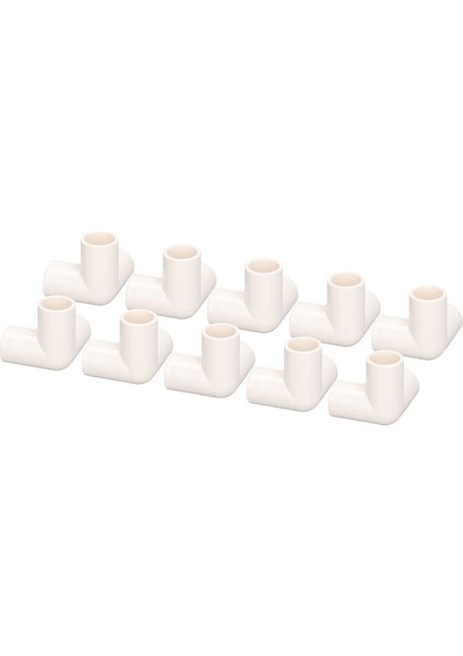 10 Adet 3 Yollu Boru Bağlantı Parçaları Pvc Plastik T Bağlantı Dirsek Köşe Bağlantısı 25MM Iç Çap Beyaz (Yurt Dışından) modelleri