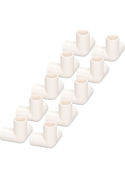10 Adet 3 Yollu Boru Bağlantı Parçaları Pvc Plastik T Bağlantı Dirsek Köşe Bağlantısı 25MM Iç Çap Beyaz (Yurt Dışından) fırsatları