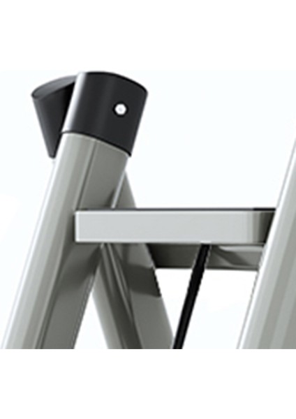 Merdiven Katlanır 3 Basamaklı Kaymaz Su Geçirmez Paslanmaz Ev Taşıma Ekipmanı Gri (Yurt Dışından) modelleri