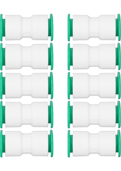 10 Adet Tüp Hızlı Bağlantı Su Arıtma Cihazları Bağlantı Parçaları Düz Tip 20MM (Yurt Dışından)