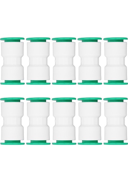 10 Adet Tüp Hızlı Bağlantı Su Arıtma Cihazları Bağlantı Parçaları Düz Tip 20MM (Yurt Dışından)