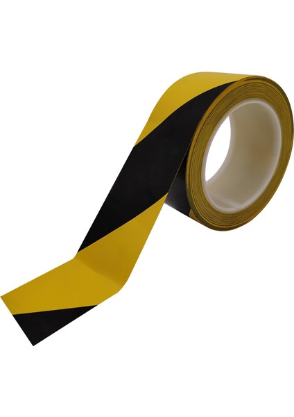 Tehlike Uyarı Bandı Pvc 4.8CMX30M Siyah Sarı Şerit Duvar Zemin Boru Için Güvenlik Bandı (Yurt Dışından) modelleri
