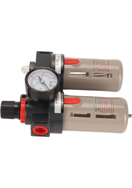 G1/2 2 Ünite Basınçlı Hava Filtresi Regülatörü Basınç Göstergeli Su Yağ Ayırıcı BFC4000 (Yurt Dışından) fırsatları