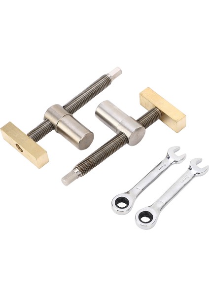 Ahşap Işleme Masaüstü Klips Paslanmaz Çelik Pirinç Blok Tezgah Köpek Kelepçesi Tezgah Hızlı Sabit Klips Çelik Rengi 19MM/7.5IN (Yurt Dışından) fırsatları