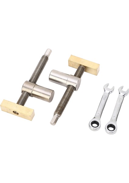 Ahşap Işleme Masaüstü Klips Paslanmaz Çelik Pirinç Blok Tezgah Köpek Kelepçesi Tezgah Hızlı Sabit Klips Çelik Rengi 19MM/7.5IN (Yurt Dışından) indirimleri