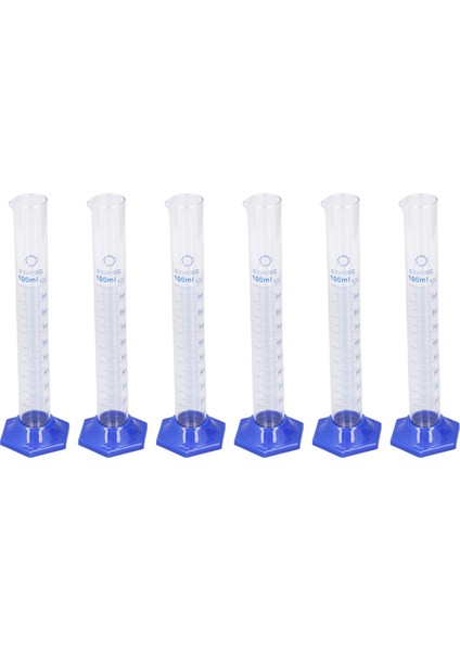 10 Adet Ölçüm Silindiri Cam 100ML Büyük Kapasiteli Şeffaf Ölçekli Alet Seti Deney Için (Yurt Dışından) fiyatları
