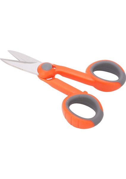 Fiber Kesici Makas Keskin Paslanmaz Çelik Bıçak Abs Ergonomik Saplı Kablo Makası Elektrikçi Için (Yurt Dışından)