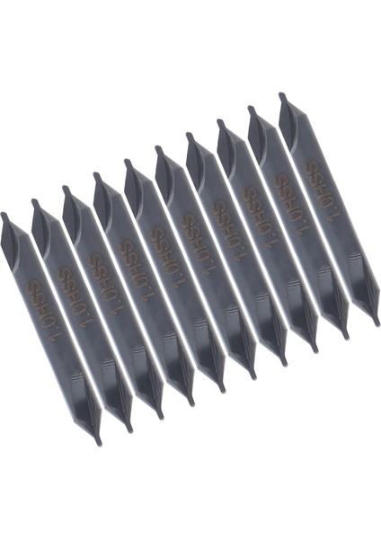 10 Adet Merkez Matkap Ucu Hss Atype Kalıp Paslanmaz Çelik Allground Spiral Konumlandırma 1mm (Yurt Dışından) fiyatları