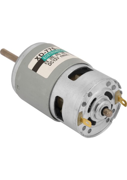 775 Motor Yüksek Hız 80W Yüksek Güç Tork Uzatma Şaftı Dc Motor (12V10000RPM) (Yurt Dışından)