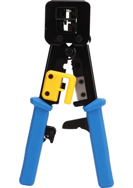 Çok Işlevli Ethernet Sıkma Pensesi Doğru Emek Tasarrufu Sağlayan Ethernet Sıkma Aracı J45 RJ12 Cat5 CAT5E Için (Yurt Dışından)