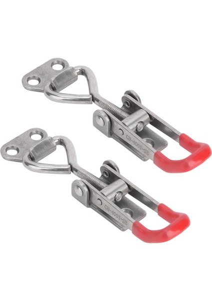 Adet Toggle Kelepçe Klipsi 304 Paslanmaz Çelik Ayarlanabilir Toka Hızlı Sabitleme El Aleti (Yurt Dışından)