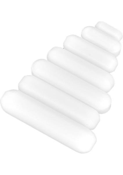 7 Adet Manyetik Karıştırıcı Mikser Tip C Karıştırma Çubukları Laboratuvar Ptfe Karıştırma Çubuğu (Yurt Dışından)