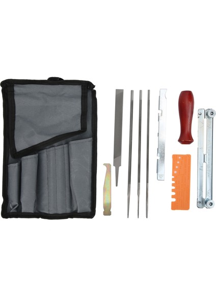 10 Adet Mavi Yuvarlak Dikdörtgen Zincir Testere Dosyası Seti Zincir Testere Bileme Aleti Taşlama (Yurt Dışından)