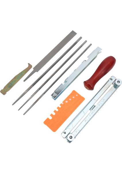 10 Adet Mavi Yuvarlak Dikdörtgen Zincir Testere Dosyası Seti Zincir Testere Bileme Aleti Taşlama (Yurt Dışından) fiyatları