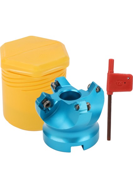 Yüz Frezeleme Kesici 4 Kanallı Freze Uç Kafası Cnc Torna Makinesi Metal Işleme Takım Tutma Malzemeleri (Yurt Dışından)