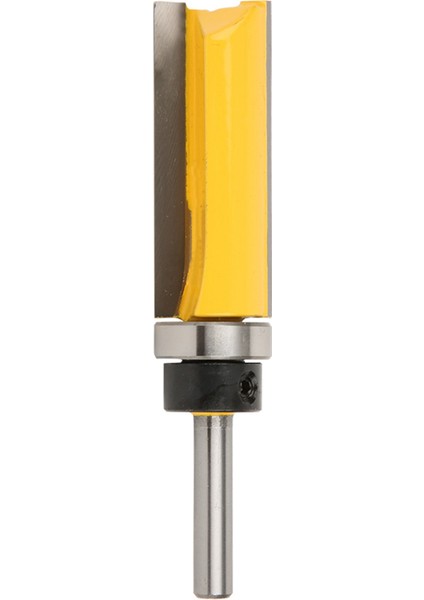 1/4in Shank Yataklı Düz Kesim Freze Ucu Ahşap Işleme Freze Kesici Marangoz Aleti Yiv Açma Kesme 1/4X3/4X50.8 (Yurt Dışından) fırsatları