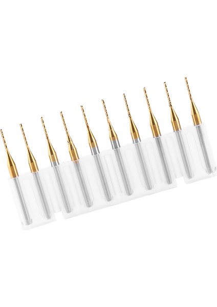 10 Adet Titanyum Kaplama Tungsten Karbür Uçlu Freze Gravür Uçları Freze Kesici 3.175MMX1MM (Yurt Dışından) modelleri