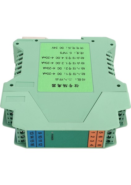 Dc Sinyal Izolatörü 2 Giriş 4 Çıkış Akım Vericisi 4‑20MA Plc Algılama Sinyali Koşullandırıcı 24V (Yurt Dışından) indirimleri