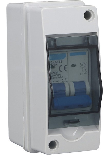 Sigorta Kutusu Mcb Pv Kombinasyon Kutusu Su Geçirmez Kesme Anahtarı 1000V Dc 20A Dağıtım Kutusu ile (Yurt Dışından) fiyatları