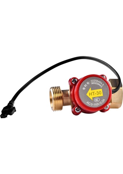 1 Adet Ht‑30 Ac 0‑110V 0.2A G3/4 "‑3/4" Dişli Su Pompası Akış Sensörü Anahtarı (Yurt Dışından)