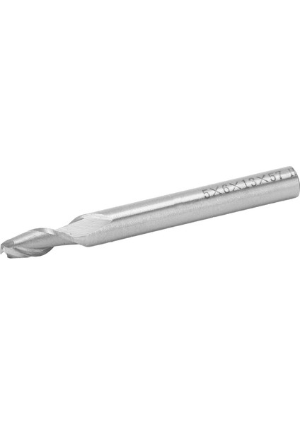 Spiral Uç Freze Yüksek Hızlı Çelik 2 Kanallı Düz Şaft Cnc Freze Kesici Takım Donanımı 5X6X13X57 (Yurt Dışından) fırsatları