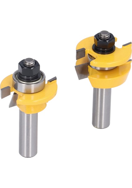 2 Adet/takım Stile Ray Freze Ucu Karbon Çelik Alaşımlı Dolap Kapı Sallayıcı Ağaç Işleme Freze Kesici 1/2in Sap (Yurt Dışından) modelleri