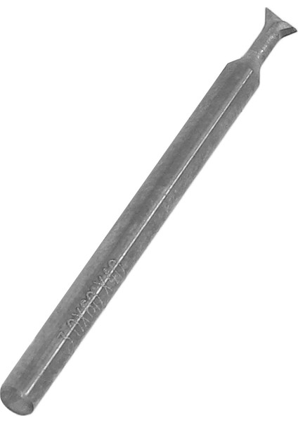 Kuyruklu Freze Kesici Karbür 2 Kanallı Metrik Metal Işleme Kesme Freze Aracı 3mm 3 x 60 Derece x 40L (Yurt Dışından) modelleri