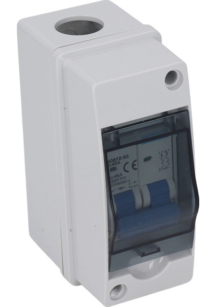 Dc Kesme Anahtarı 40A Koruyucu Şeffaf Kapak Minyatür Devre Kesici IP65 Dağıtım Kutusu 1000V (Yurt Dışından) fırsatları