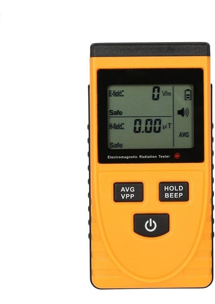 Radyasyon Dedektörü Yüksek Hassasiyetli Dijital Elektromanyetik Radyasyon Dedektörü Dijital LCD Radyasyon Dedektörü Test Bant Genişliği 5Hz-3500MHz (Yurt Dışından)