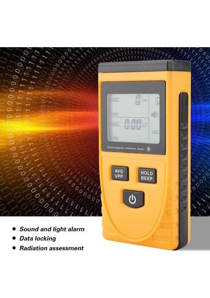 Radyasyon Dedektörü Yüksek Hassasiyetli Dijital Elektromanyetik Radyasyon Dedektörü Dijital LCD Radyasyon Dedektörü Test Bant Genişliği 5Hz-3500MHz (Yurt Dışından) fırsatları
