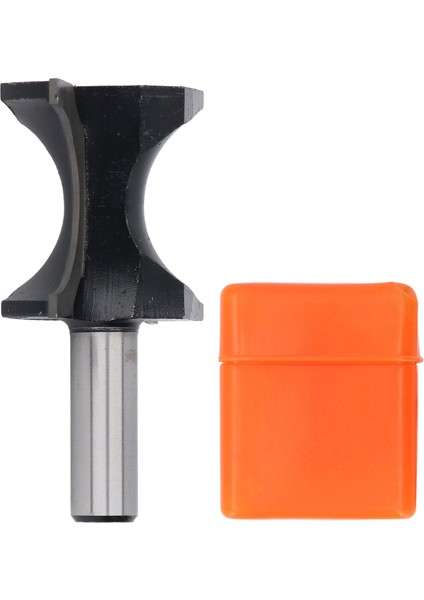 Boğa Burunlu Freze Ucu 1/2in Sap 1 3/8in Boncuk Çapı Tungsten Çelik Alaşımlı Yarım Yuvarlak Freze Kesici Ağaç Işleme Için (Yurt Dışından)
