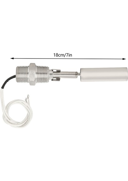 Sıvı Su Seviyesi Şamandıra Sensörü Anahtarı Yan Montajlı 304 Paslanmaz Çelik 1/2npt Erkek Dişli DC0-110V (Yurt Dışından)