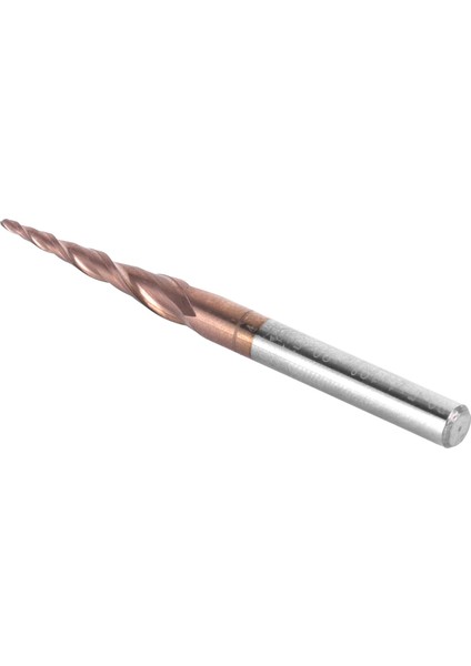 Konik Küresel Burunlu Uç Freze Cnc Freze Uçları Araçları Antik Pirinç Kaplamalı 2 Flüt R0.5X20.5XD4X50 (Yurt Dışından) fırsatları